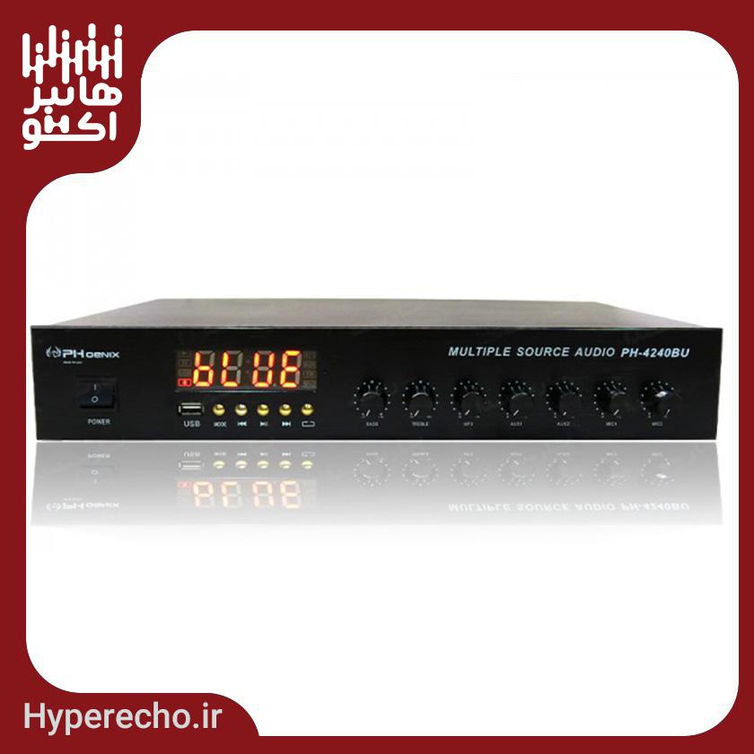 آمپلی فایر اهمی فونیکس Phoenix PH-4240BU آمپلی فایر اهمی فونیکس Phoenix PH-4240BU