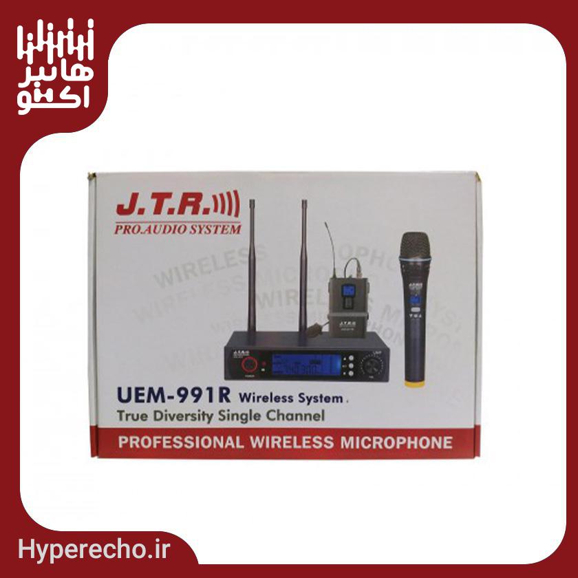 میکروفن بیسیم یقه ای هدمیک JTR UEM-991R میکروفن بیسیم یقه ای هدمیک JTR UEM-991R