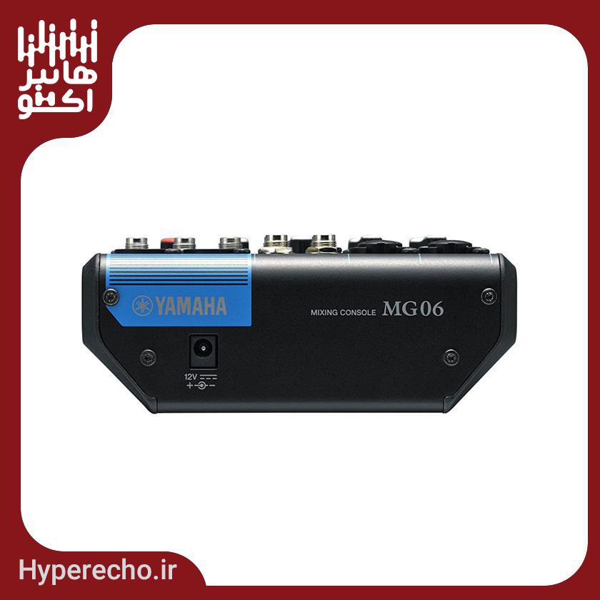 میکسر یاماها YAMAHA-MG06 میکسر یاماها YAMAHA-MG06