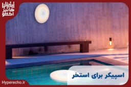 اسپیکر برای استخر