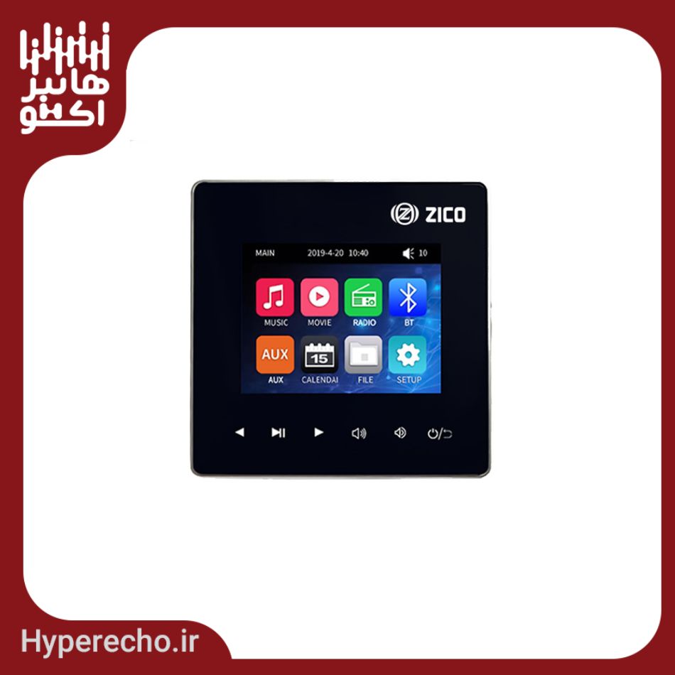 zico-wallamplifier-wma-303-hyper echo (1) آمپلی فایر دیواری زیکو ZICO WMA-303