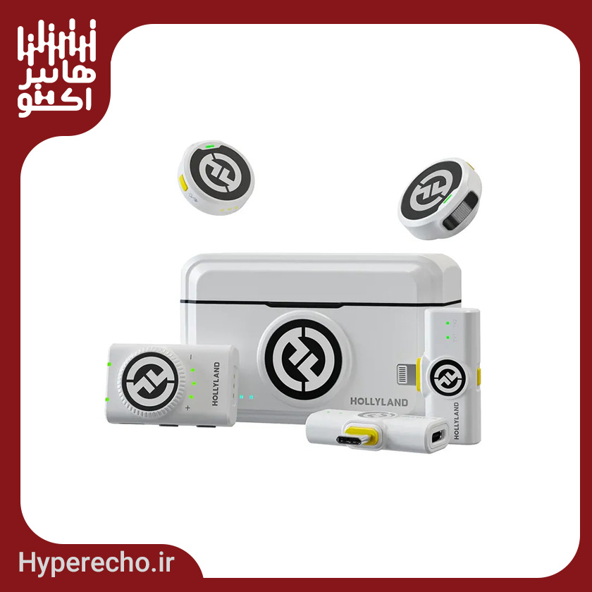 میکروفون کمبو بیسیم دو نفره هالی لند مدل LARK M2 (2) میکروفن کمبو بیسیم دو نفره هالی لند مدل LARK M2